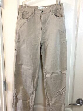 RE Generation By Celebrity Pink Willow Women's Pants High-Rise Wide-Leg